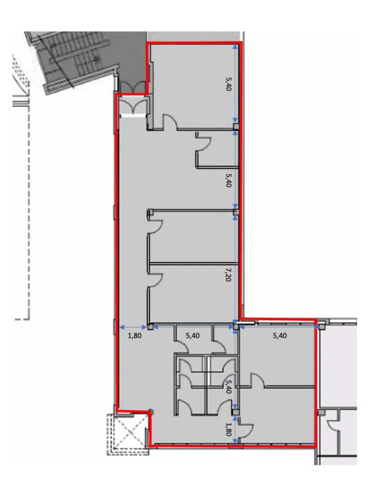 3.Obergeschoss ca. 242 m² 3.Obergeschoss ca. 242 m²
