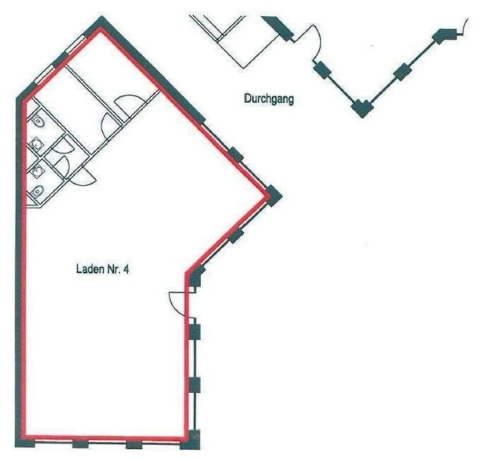Grundriss Laden 4