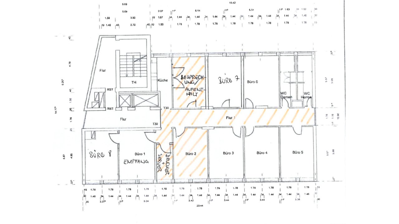 14. Obergeschoss mit ca. 247 m²