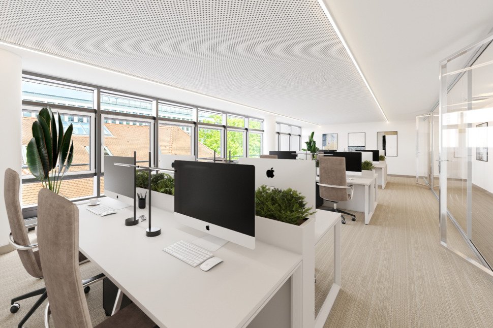 Ausbaubeispiel Teambüro Ausbaubeispiel Teambüro