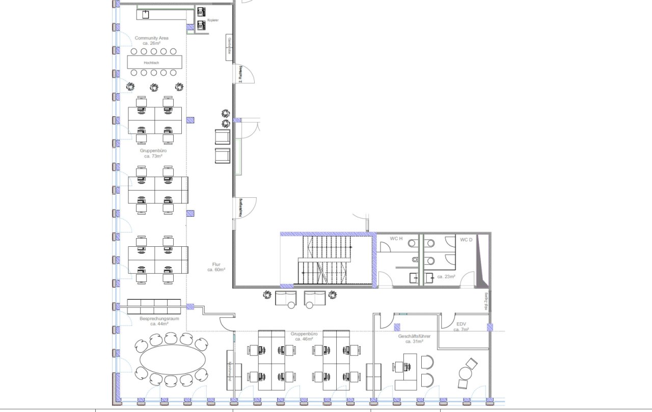 Beispiel Grundriss 6 OG Beispiel Grundriss 6 OG