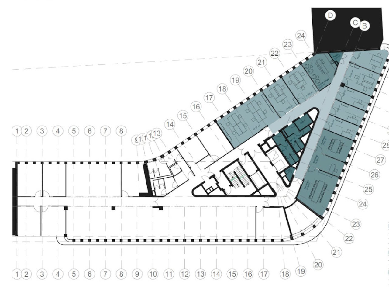 1.Obergeschoss ca. 472 m² 