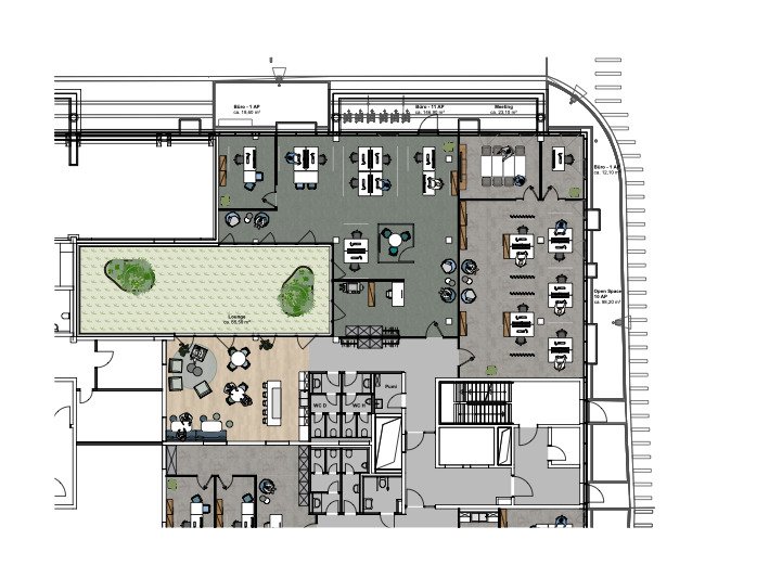 Bauteil 3 Erdgeschoss