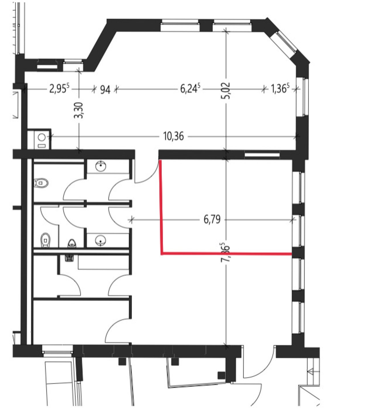 1.Obergeschoss 1.Obergeschoss