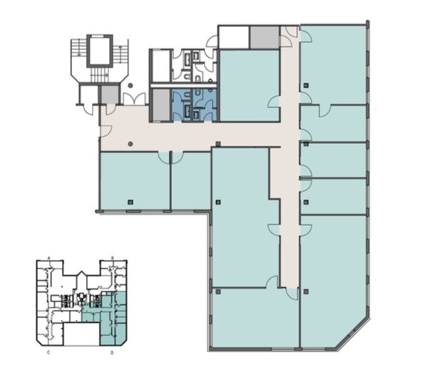 2.Obergeschoss Bauteil D