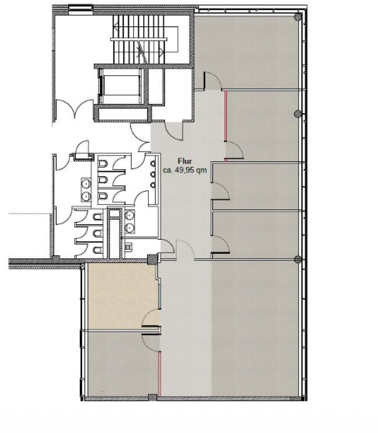 1.Obergeschoss ca. 213 m² 1.Obergeschoss ca. 213 m²