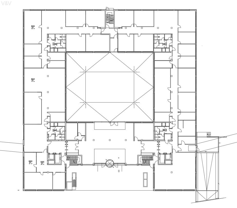 Bauteil B Erdgeschoss