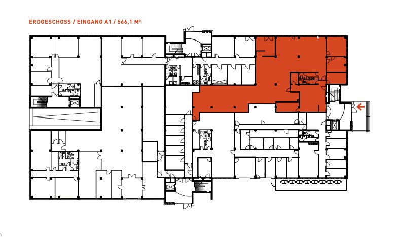 Erdgeschoss ca. 566 m² 