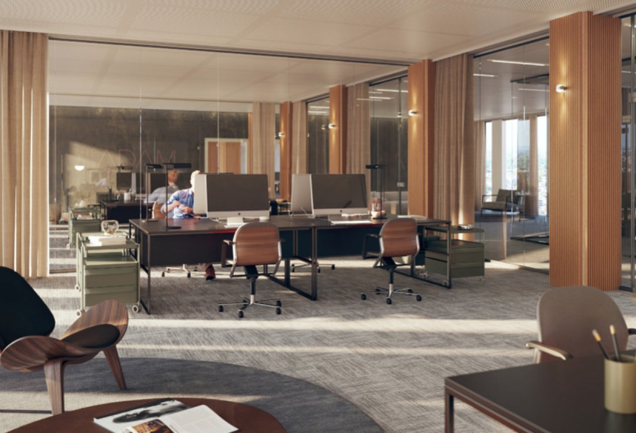 Visualisierung Teambüro Visualisierung Teambüro