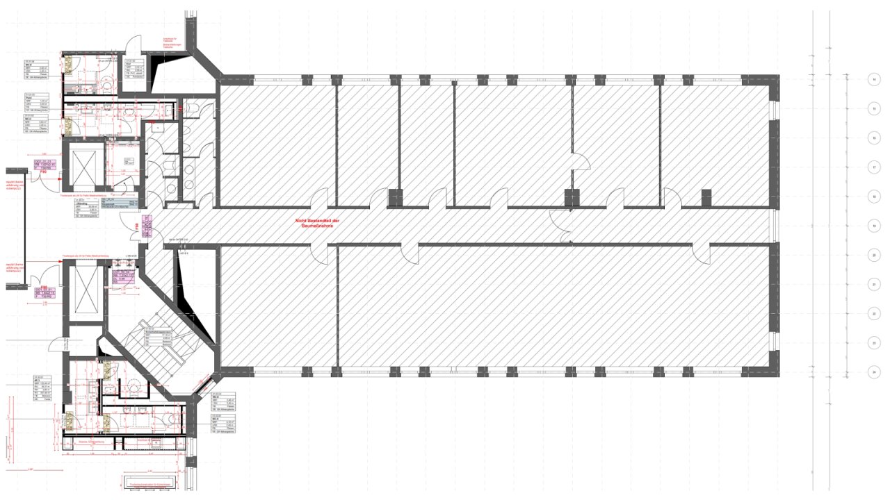 1. Obergeschoss mit ca. 396 m² 1. Obergeschoss mit ca. 396 m²