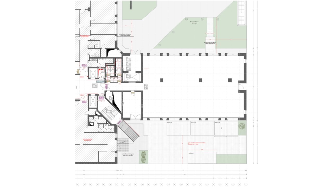 Erdgeschoss mit ca. 341 m² Erdgeschoss mit ca. 341 m²