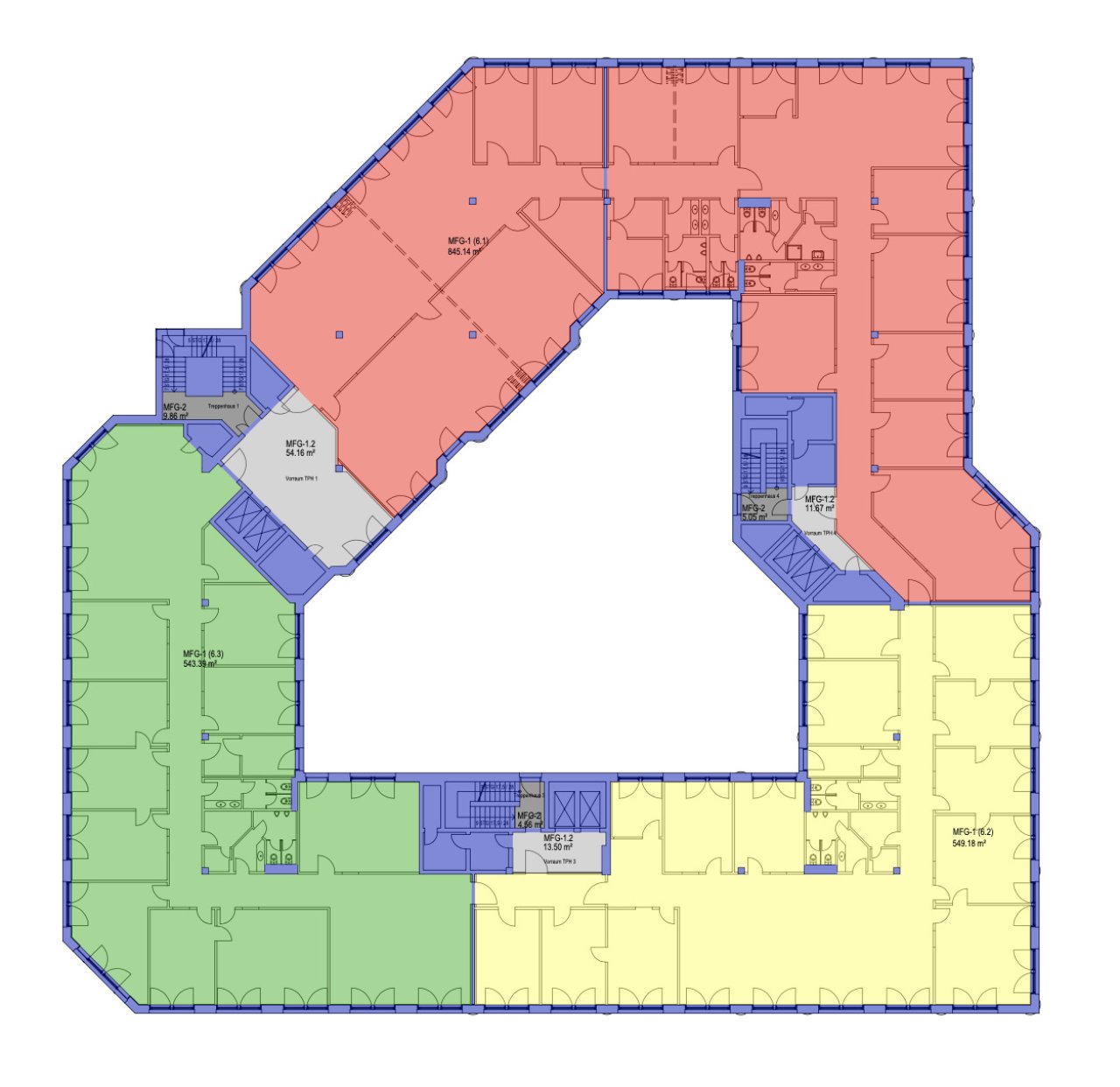 6.Obergeschoss 6.Obergeschoss