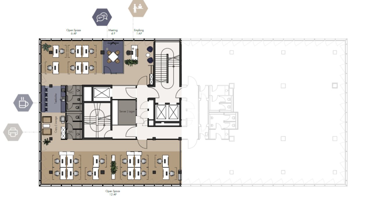 Teilbereich 274 m² Teilbereich 274 m²