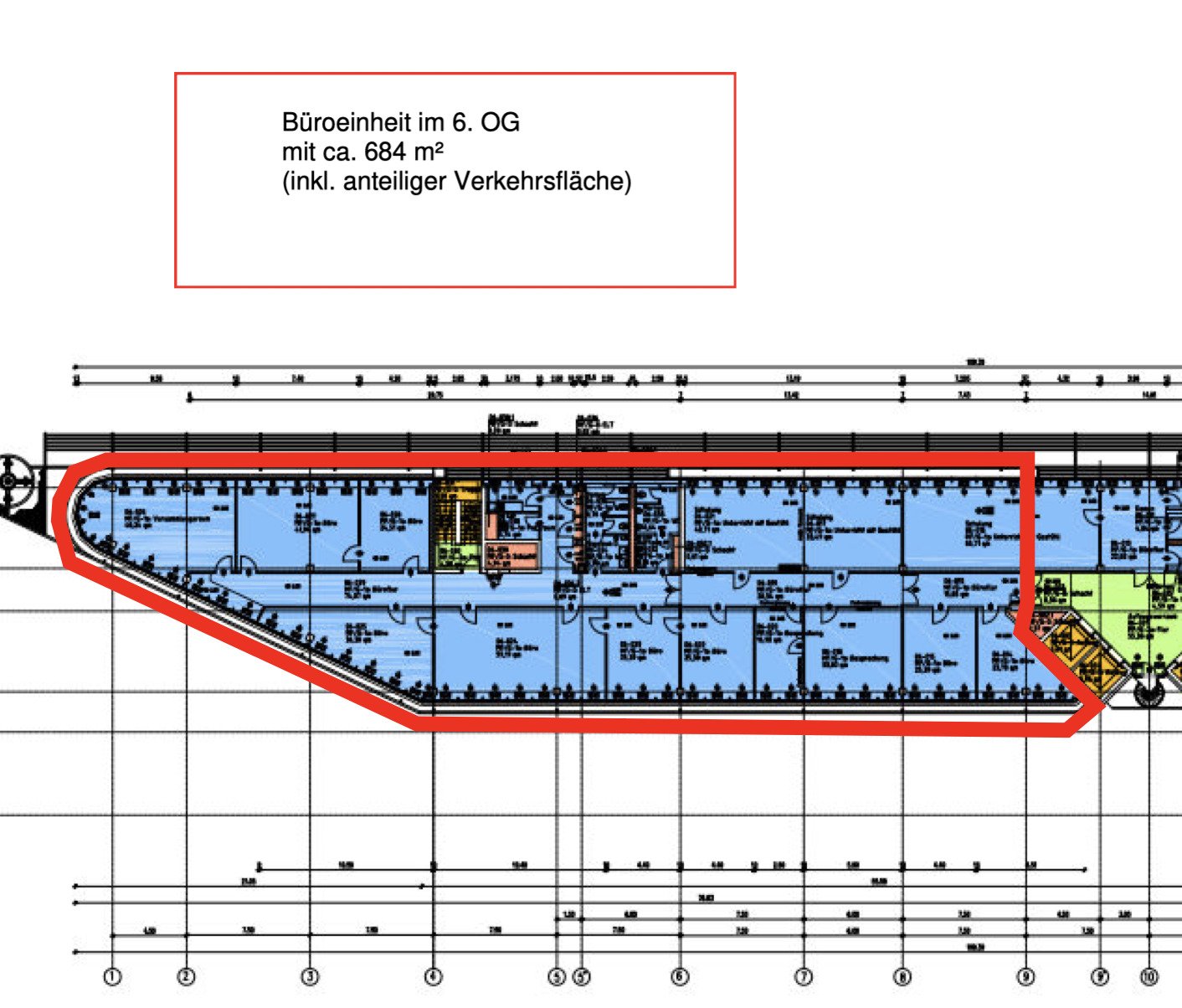6.Obergeschoss 6.Obergeschoss