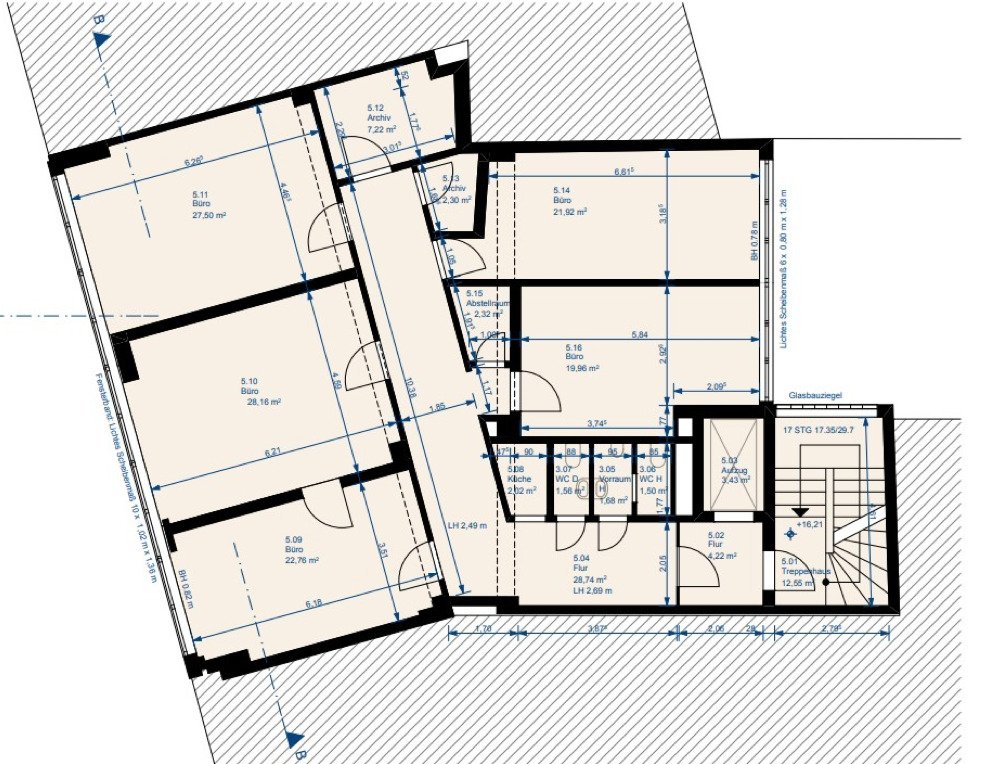 Sanierte Büro- / Praxisfläche in 1A-Lage – direkt auf der Zeil