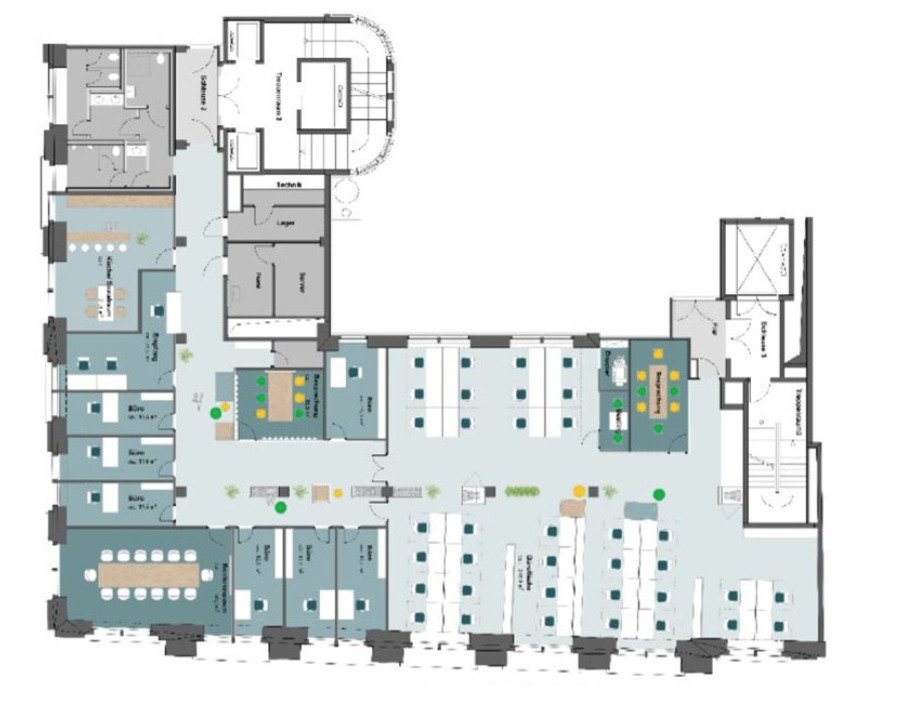 Imposanter Altbau an der Börse