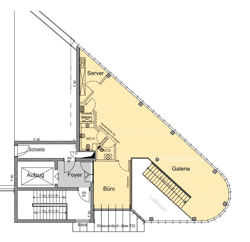 Loftfläche in ehemaligem Industriekomplex