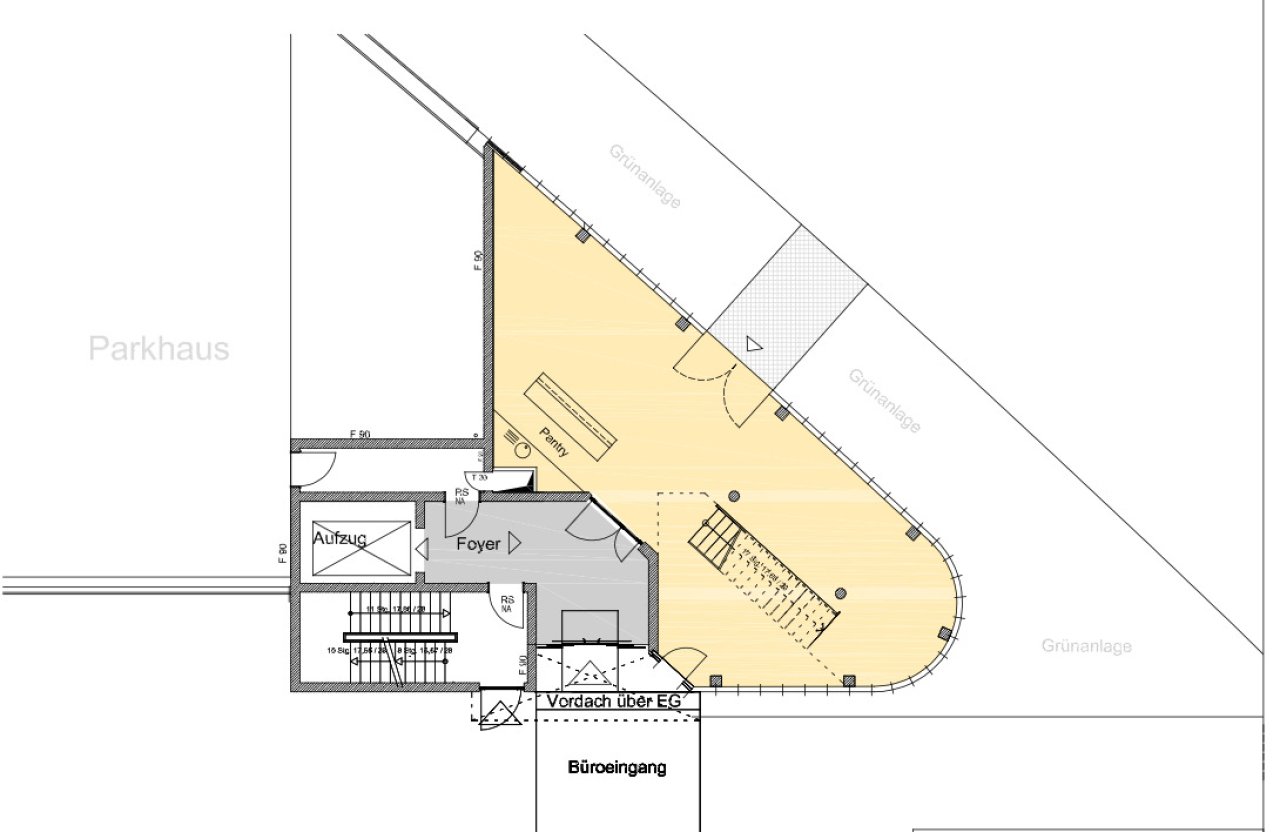 Gebäude G Erdgeschoss