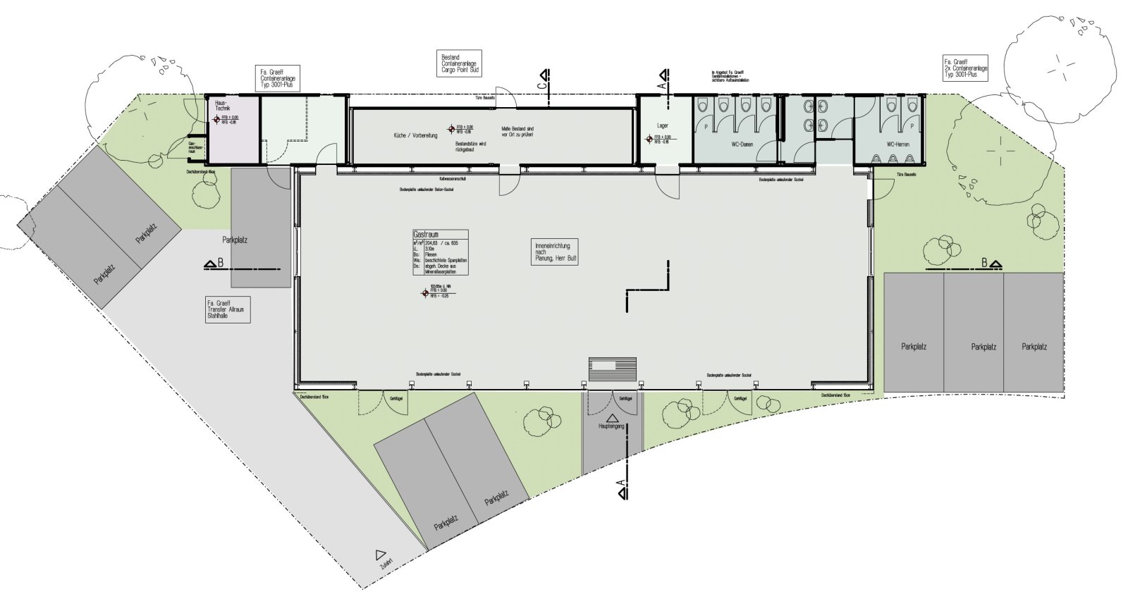Attraktive Gastronomieimmobilie in der Cargo City Süd – Frankfurt am Main