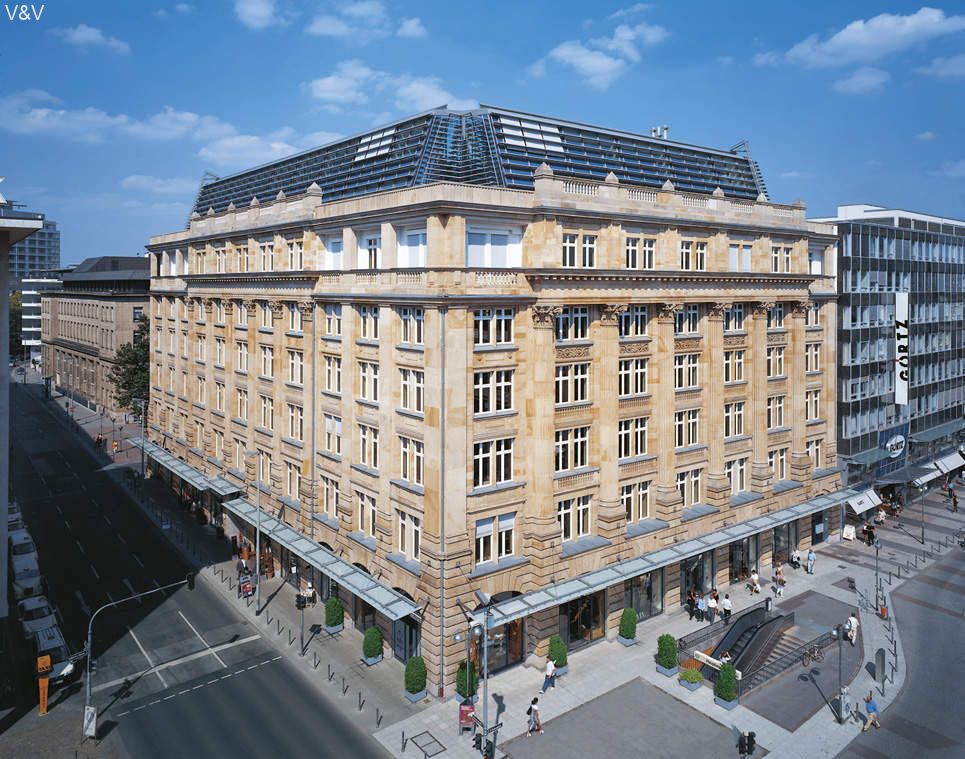 Imposanter Altbau an der Börse
