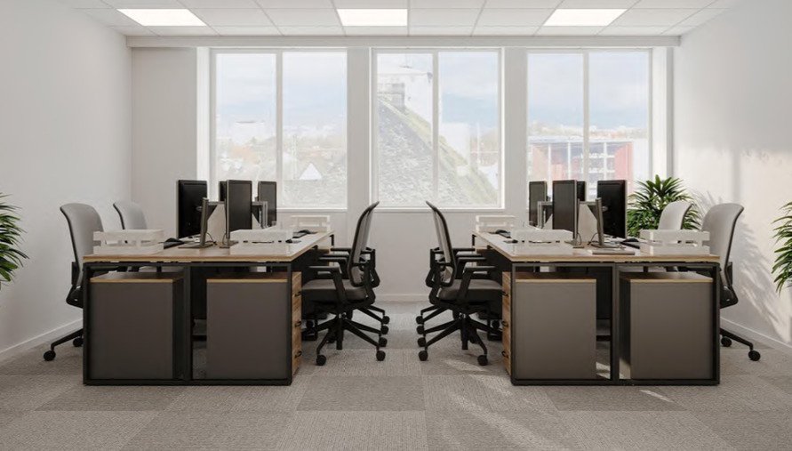 Individuell gestaltbare Büroflächen