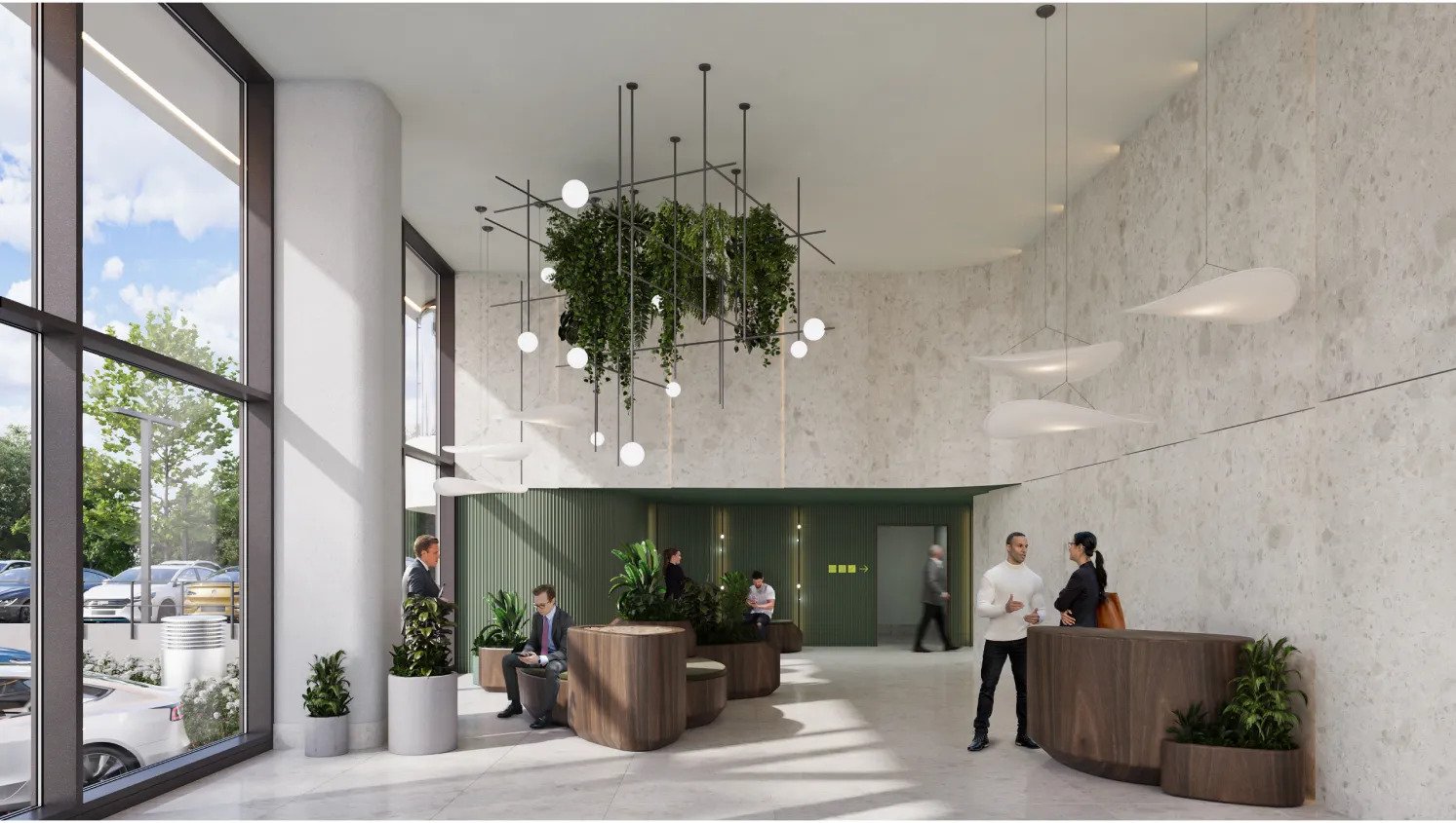 Moderne und nachhaltige Arbeitswelten in Eschborn