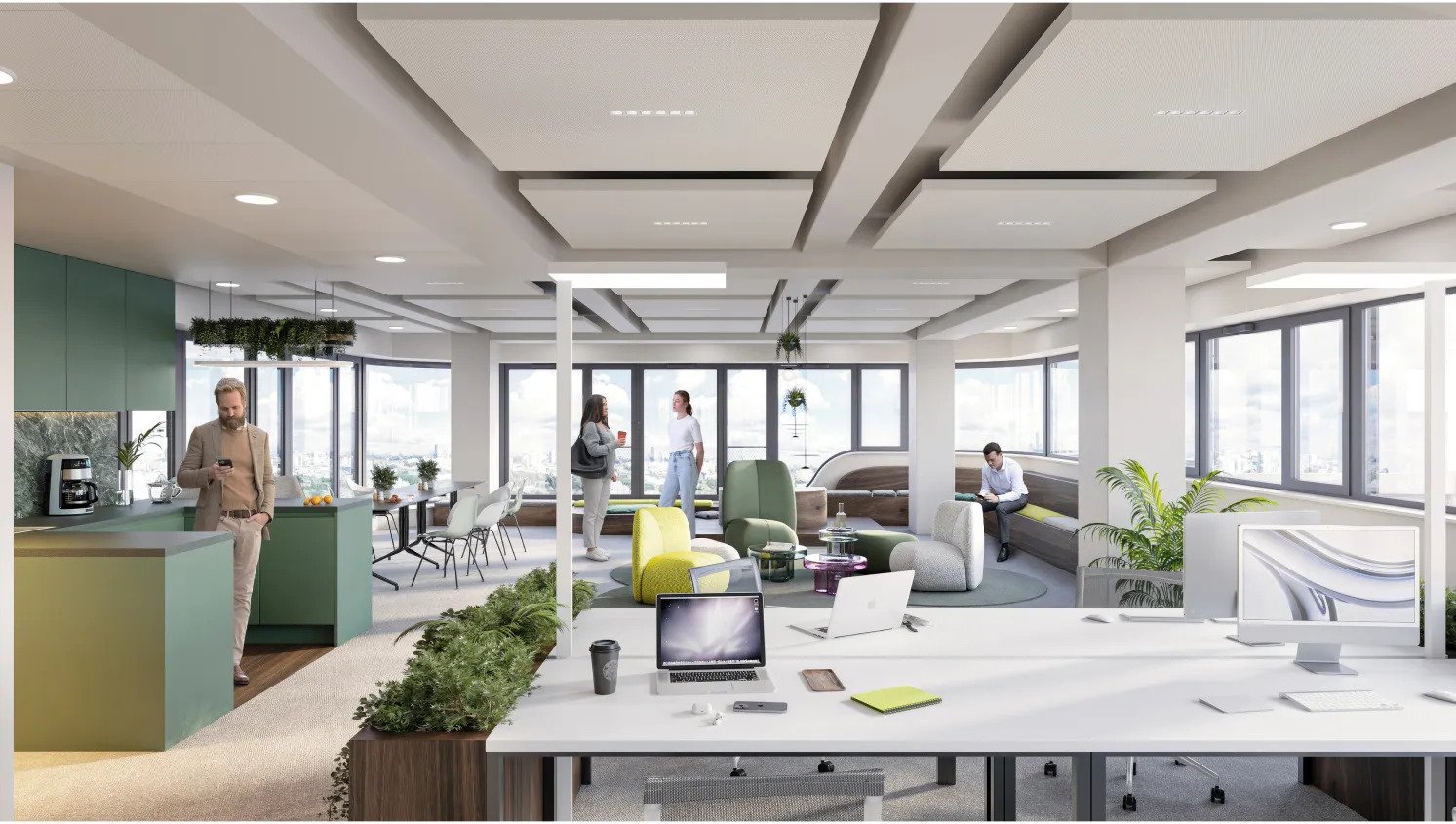 Moderne und nachhaltige Arbeitswelten in Eschborn