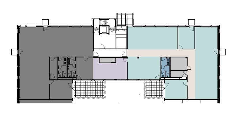 1.Obergeschoss ca. 445 m² 1.Obergeschoss ca. 445 m²
