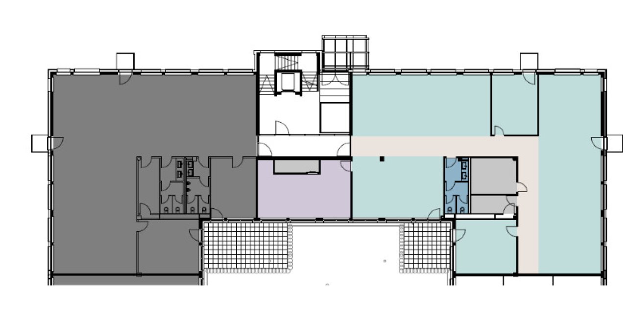 1.Obergeschoss ca. 445 m² 1.Obergeschoss ca. 445 m²
