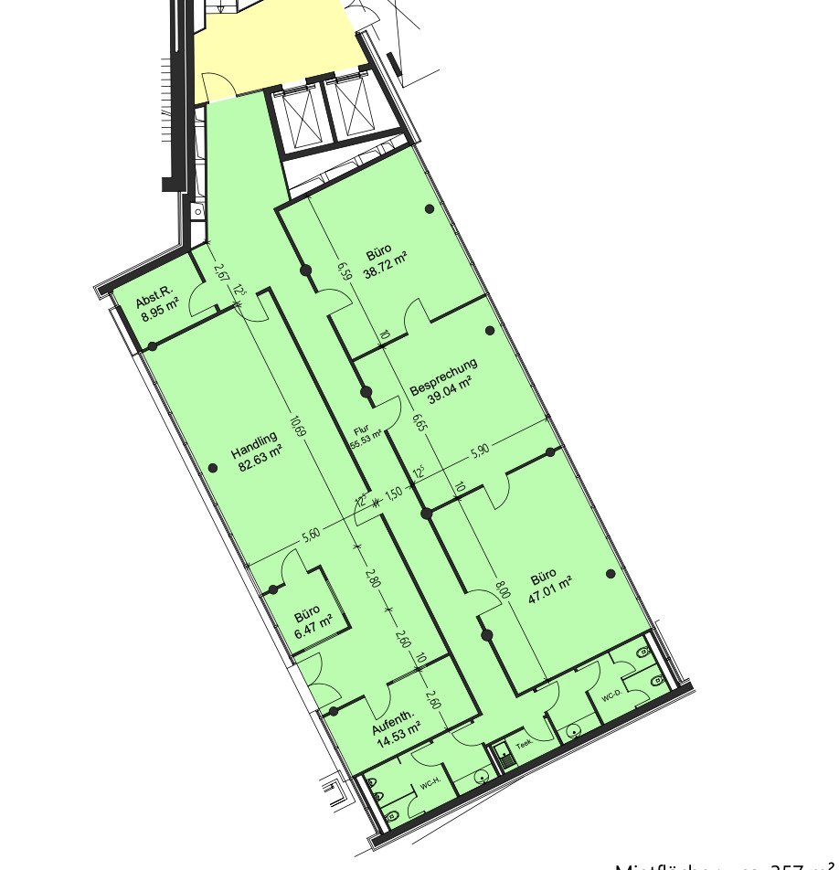Büroflächen an der Bockenheimer Warte