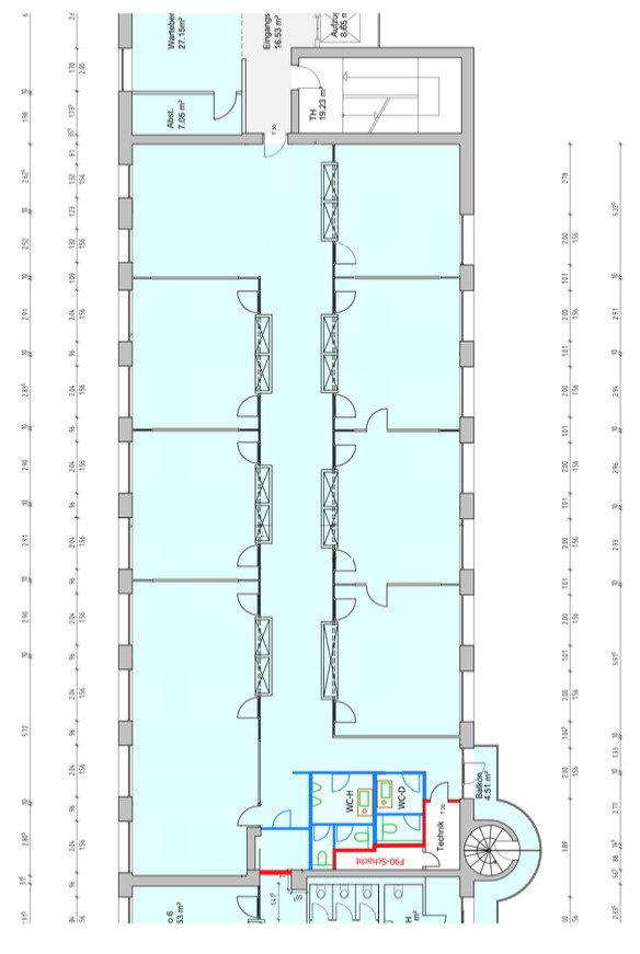 Moderne Büroflächen in historischem Fabrikgebäude