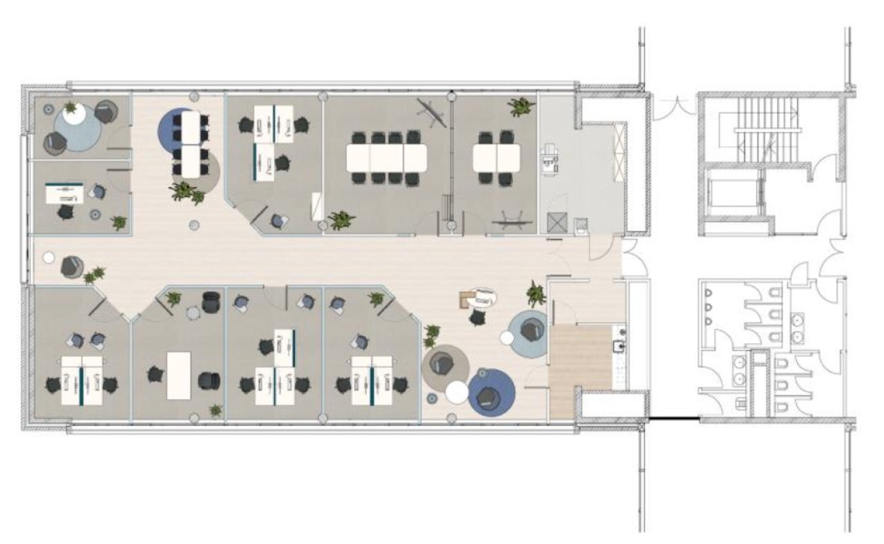 5.Obergeschoss ca. 438 m² 5.Obergeschoss ca. 438 m²