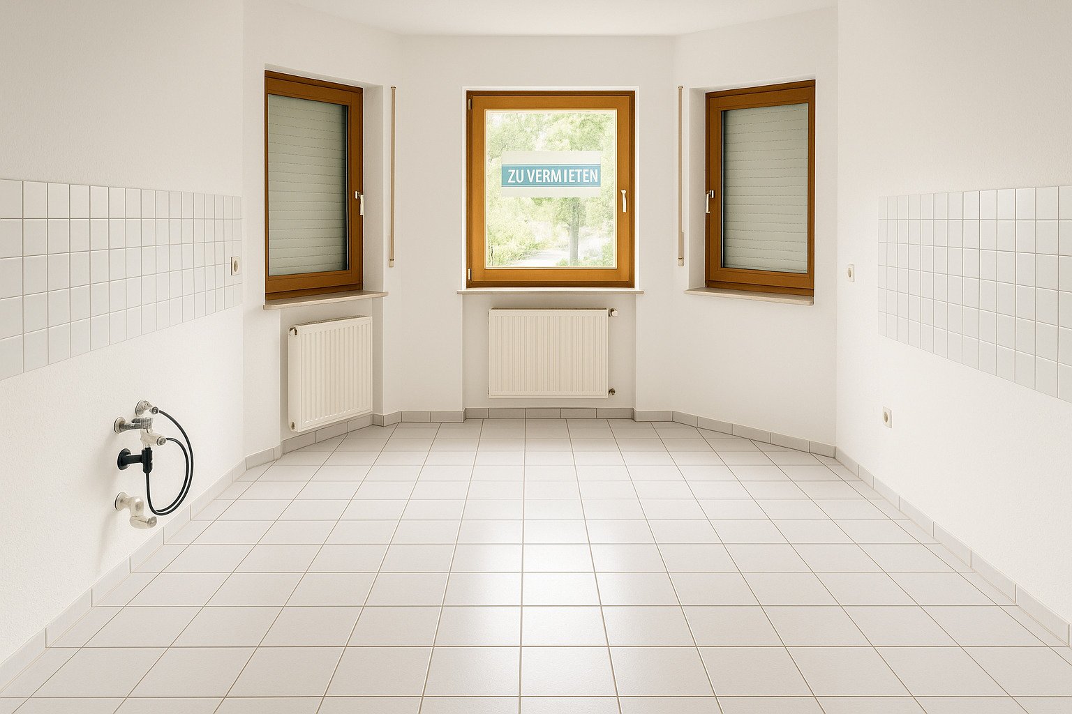 Bright and welcoming kitchen with a view of greenery - Move-in ready! Bright and welcoming kitchen with a view of greenery - Move-in ready!